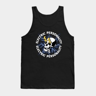 Electric Personality Skull Tank Top